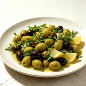 Olive & Herb Plate