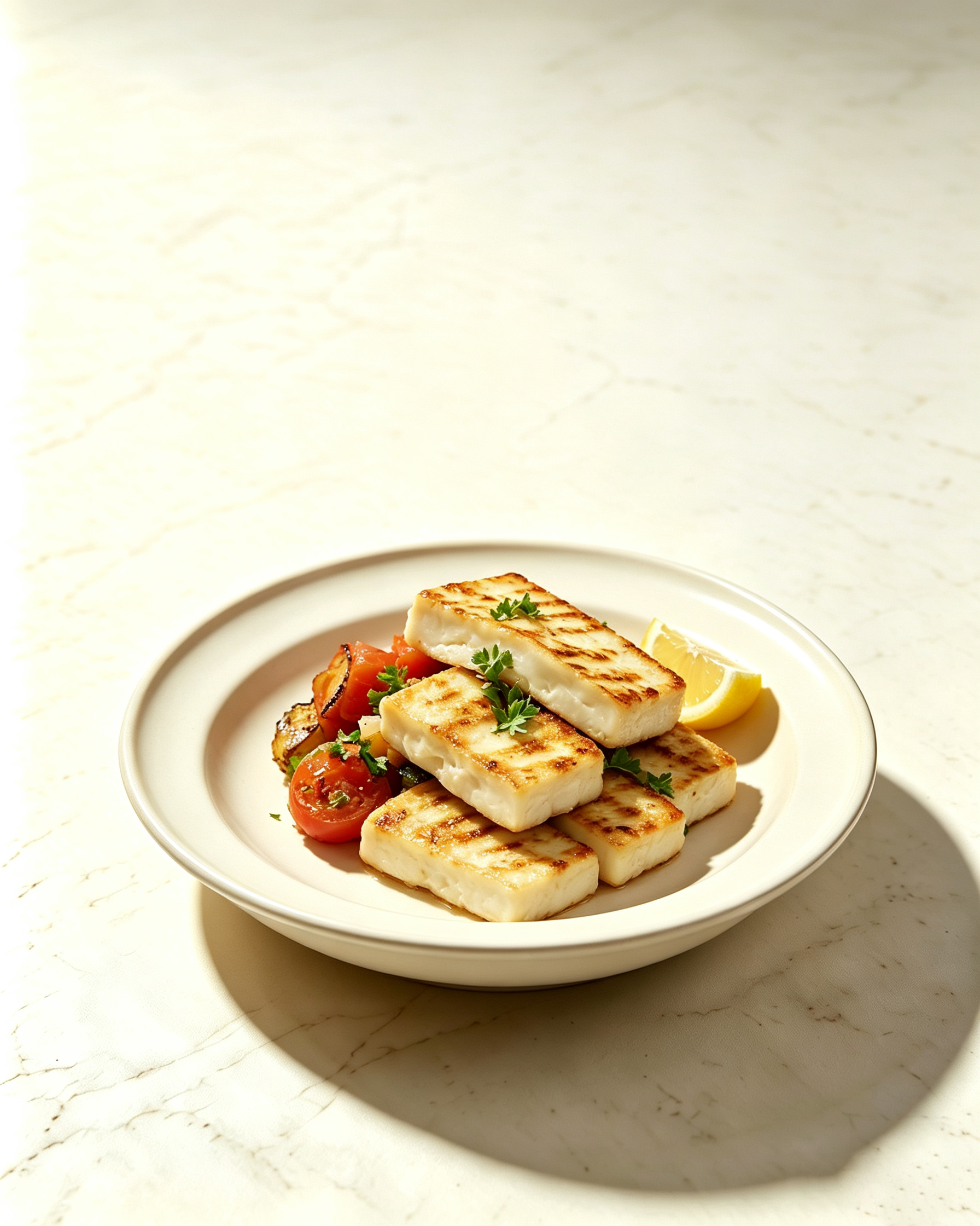 Grilled Halloumi Plate