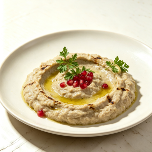 Baba Ganoush Plate