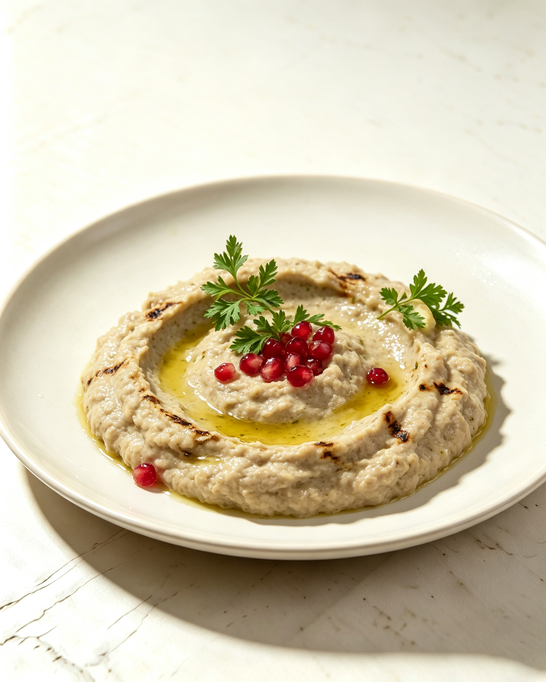 Baba Ganoush Plate