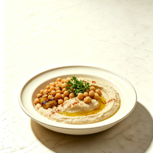 Seasonal Hummus Bowl