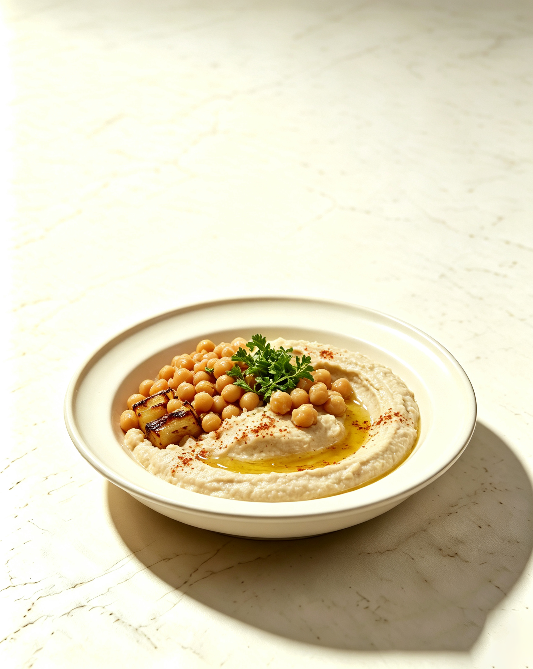 Seasonal Hummus Bowl