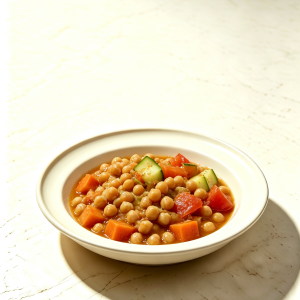 Warm Chickpea Plate