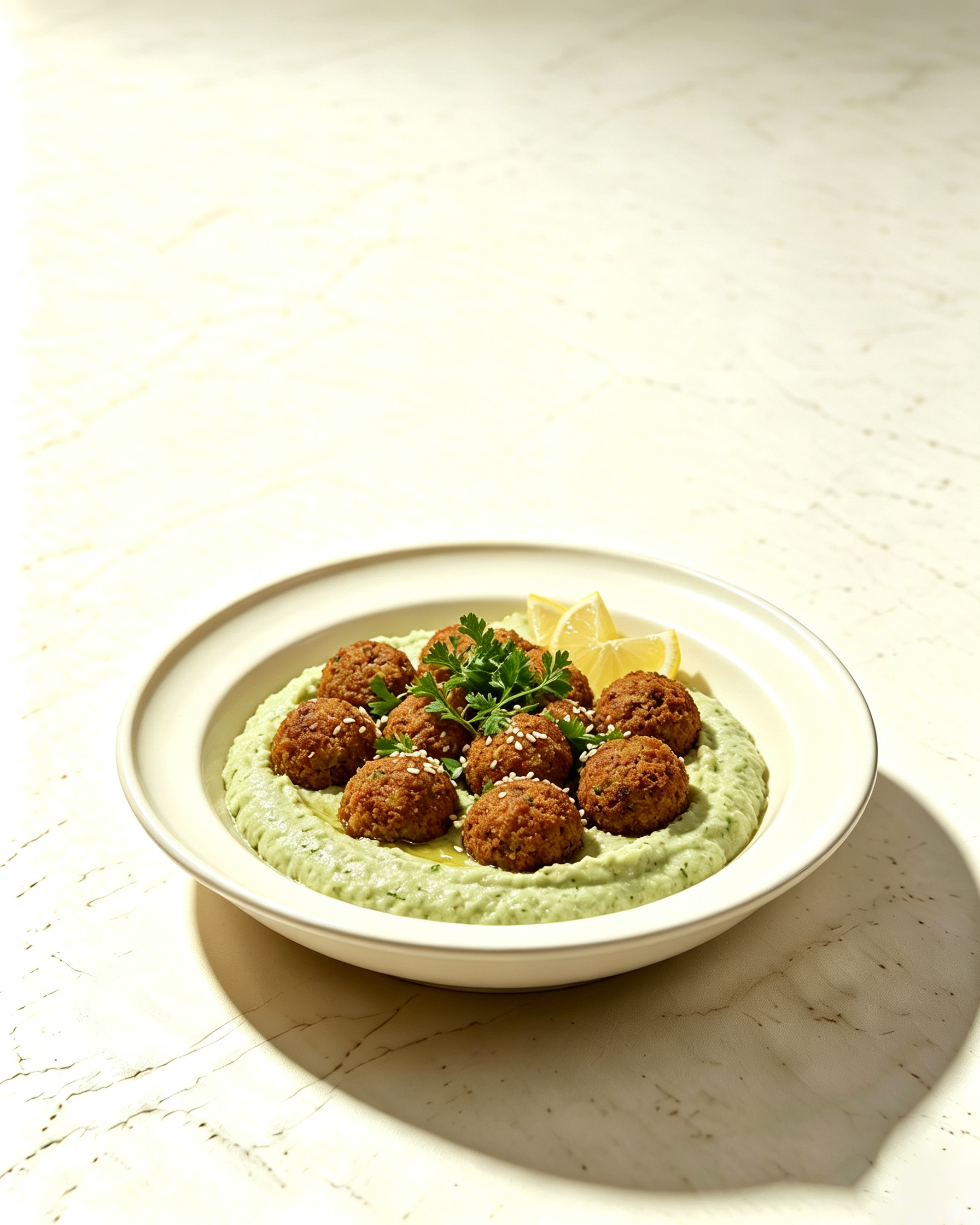 Falafel Hummus Bowl