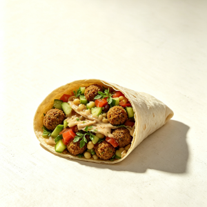 Herb Falafel Flatbread