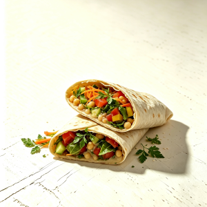 Garden Vegetable Wrap
