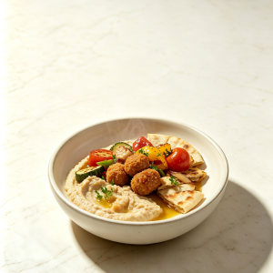 Warm Mezze Dinner Plate